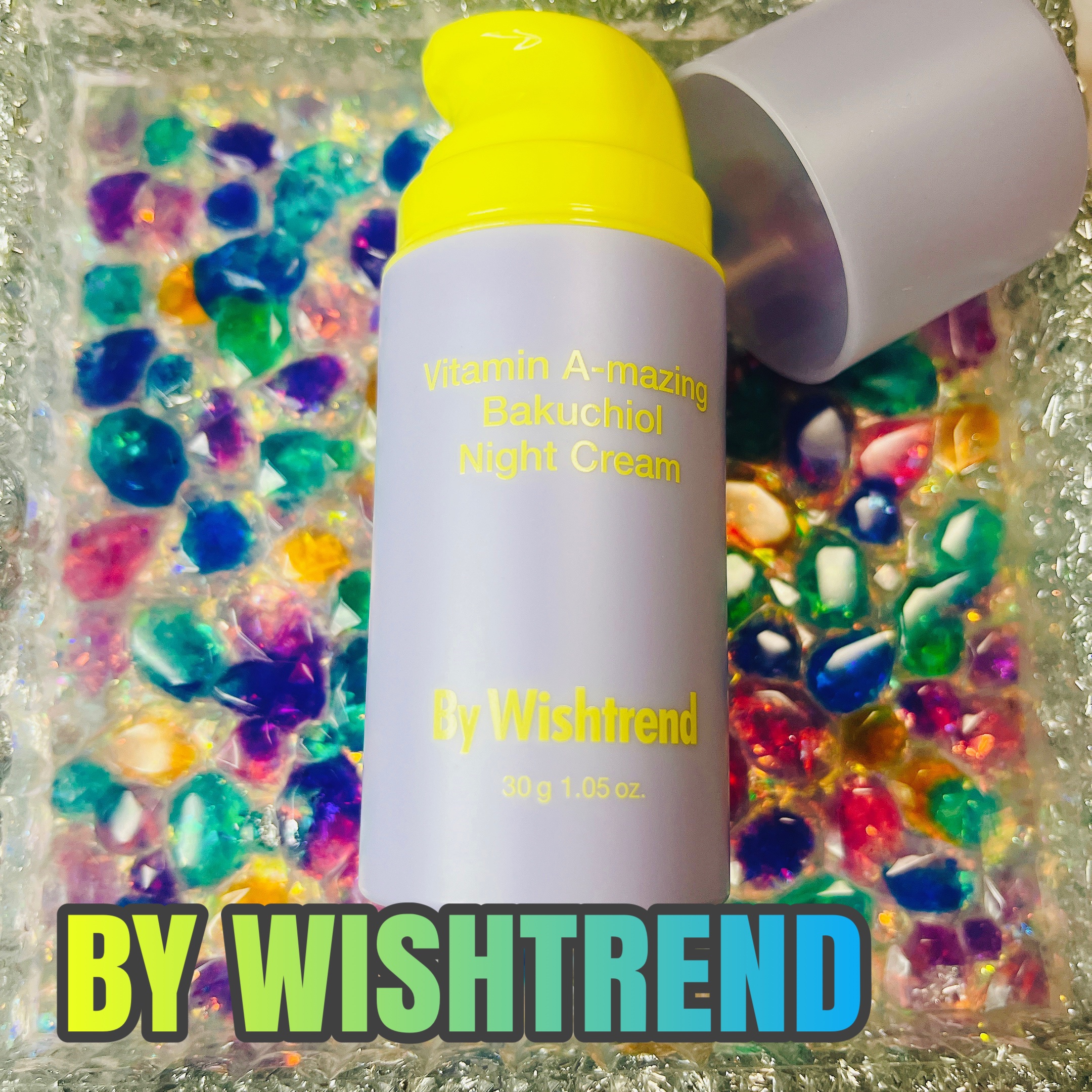 ビタミンA-mazingバクチオールナイトクリーム/By Wishtrend/フェイスクリームを使ったクチコミ（1枚目）