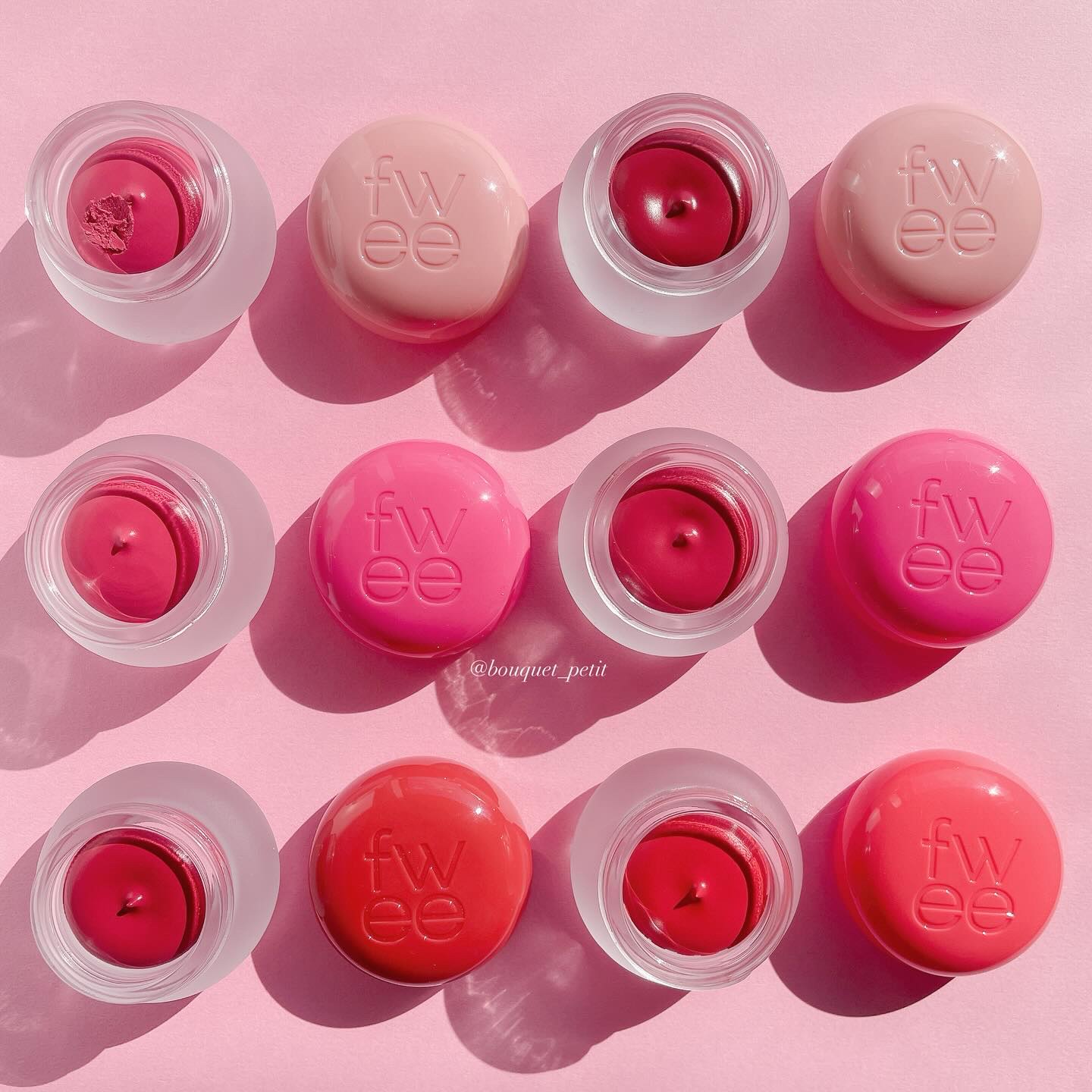 リップアンドチーク ブラーリープリンポット/fwee/口紅を使ったクチコミ（2枚目）