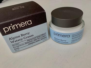 アルパインベリーウォータークリーム 50ml/primera/フェイスクリームを使ったクチコミ（1枚目）