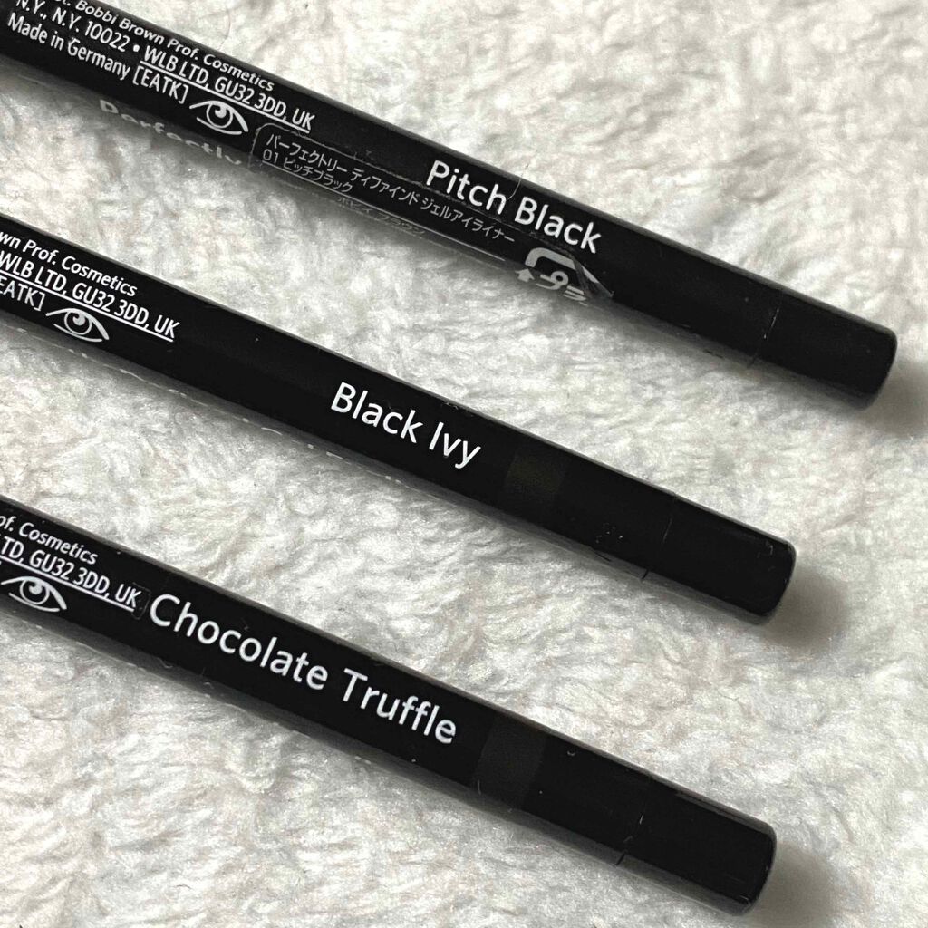 パーフェクトリー ディファインド ジェルアイライナー/BOBBI BROWN/ペンシルアイライナーを使ったクチコミ(1枚目)