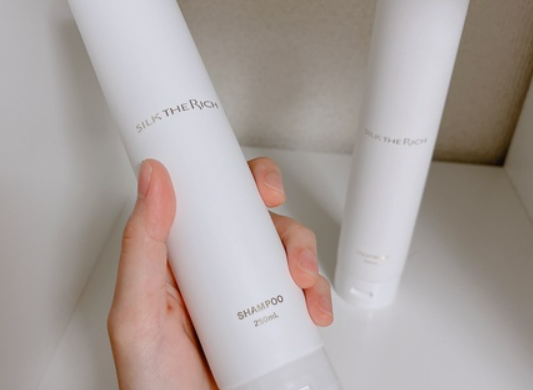 SILK THE RICH モイスト&リペア シャンプー・トリートメント/SILK THE RICH/市販シャンプーを使ったクチコミ（1枚目）