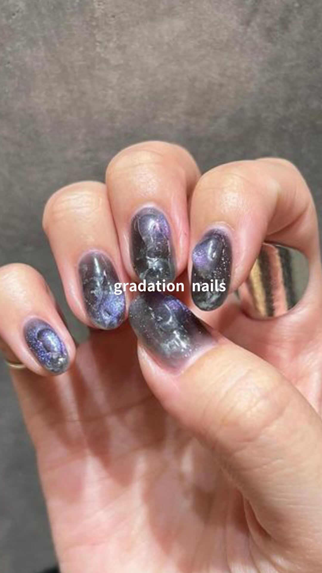 #お洒落ネイル,#トレンドネイル,#海外ネイル,#トレンドネイル,#秋ネイル,#マグネットネイルのネイルデザイン