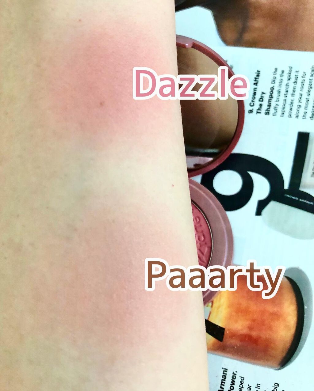 Amazonian Clay 12-Hour Blush/tarte/パウダーチークを使ったクチコミ（3枚目）