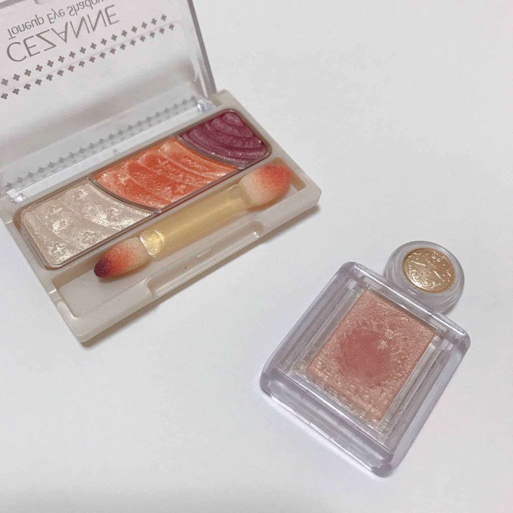 トーンアップアイシャドウ/CEZANNE/アイシャドウパレットを使ったクチコミ（2枚目）