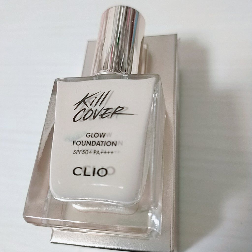 キルカバー グロウ ファンデーション/CLIO/リキッドファンデーションを使ったクチコミ（2枚目）