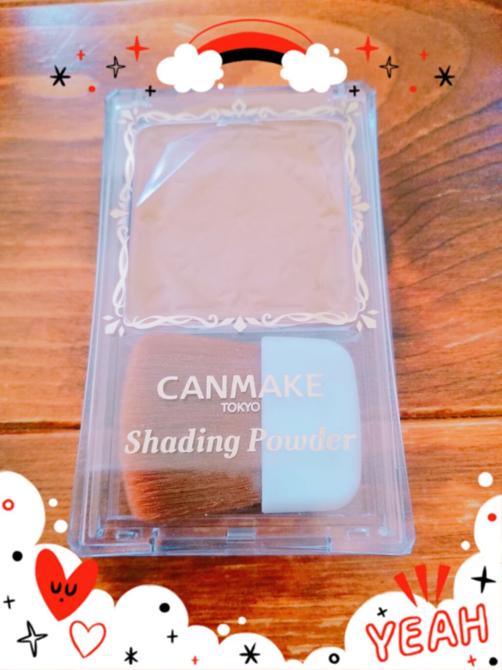 シェーディングパウダー/キャンメイク/シェーディングを使ったクチコミ(1枚目)