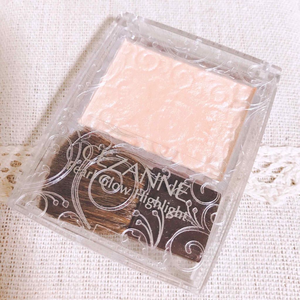 パールグロウハイライト/CEZANNE/パウダーハイライトを使ったクチコミ(1枚目)