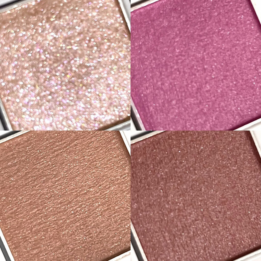 アイパレット 01 ストロベリーショコラ/sopo/アイシャドウパレットを使ったクチコミ（2枚目）