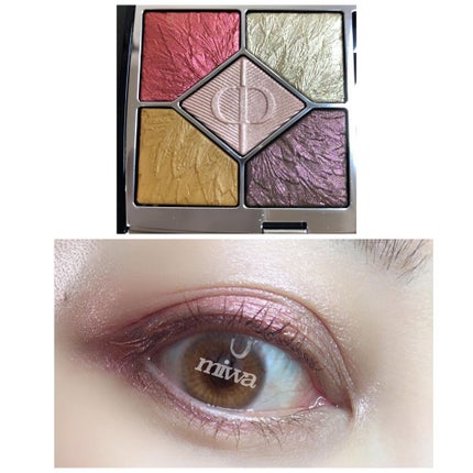サンク クルール クチュール<バーズ オブ ア フェザー>/Dior/アイシャドウパレットを使ったクチコミ(2枚目)