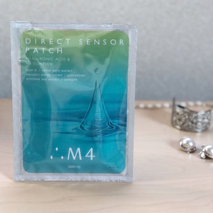 ダイレクトセンサーパッチ/∴M4/シートマスク・パックを使ったクチコミ(1枚目)
