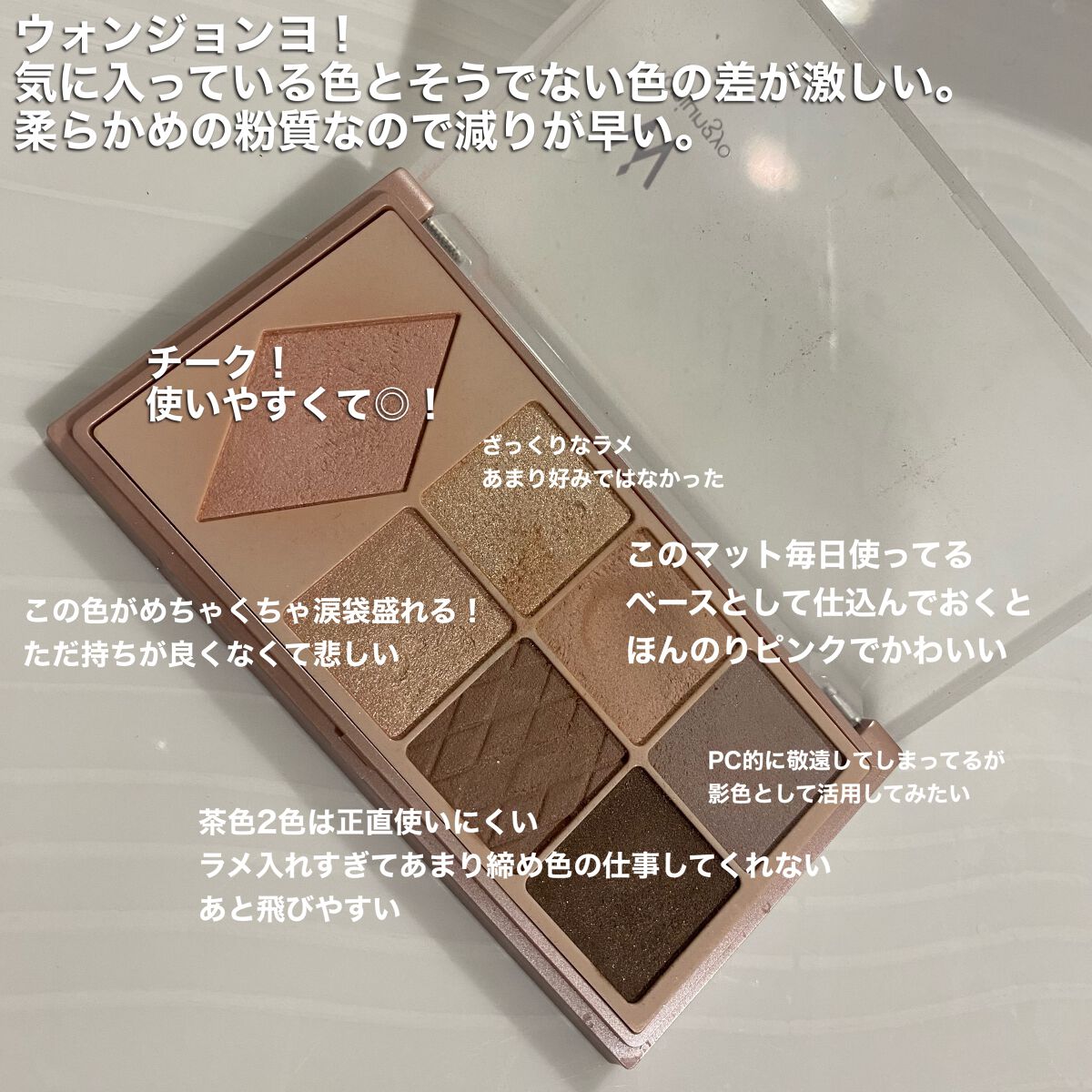 【旧】サンク クルール クチュール/Dior/アイシャドウパレットを使ったクチコミ（3枚目）