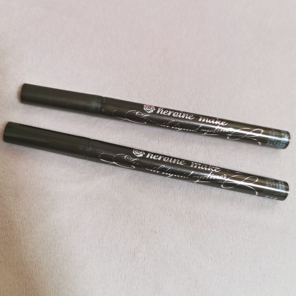 スムースリキッドアイライナー スーパーキープ/ヒロインメイク/リキッドアイライナーを使ったクチコミ(1枚目)