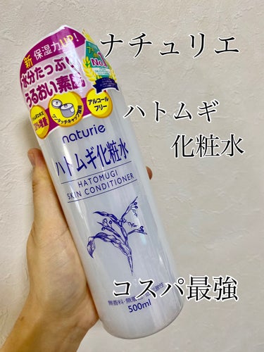 ハトムギ化粧水(ナチュリエ スキンコンディショナー R )/ナチュリエ/化粧水を使ったクチコミ（1枚目）