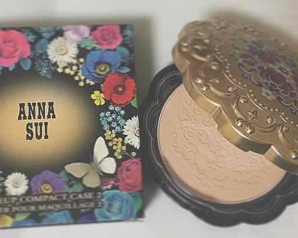 パウダー ファンデーション M/ANNA SUI/パウダーファンデーションを使ったクチコミ(1枚目)
