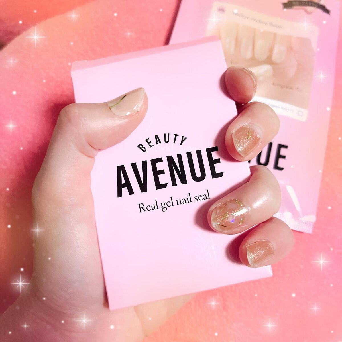 リアルジェルネイルシール/BEAUTY AVENUE/ネイルシールを使ったクチコミ(3枚目)