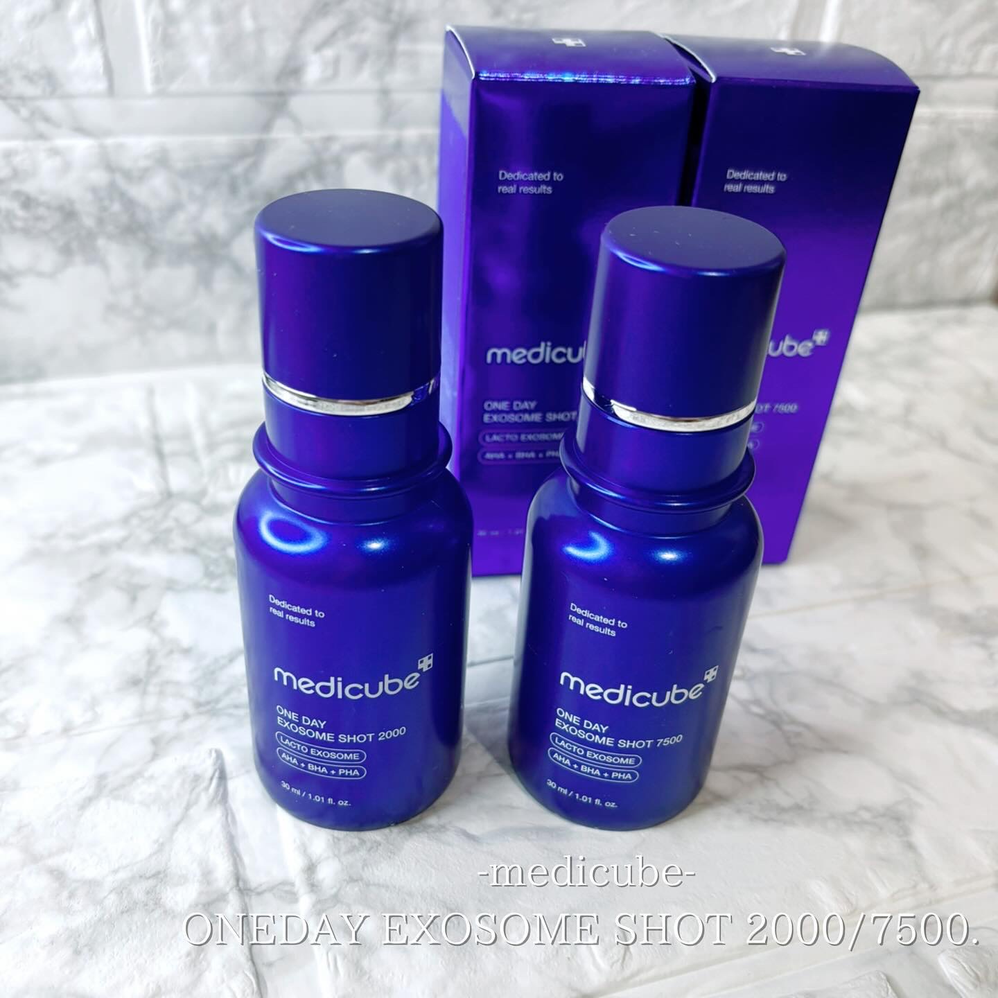 ゼロ1DAYエクソソームショット2000/MEDICUBE/美容液を使ったクチコミ（2枚目）