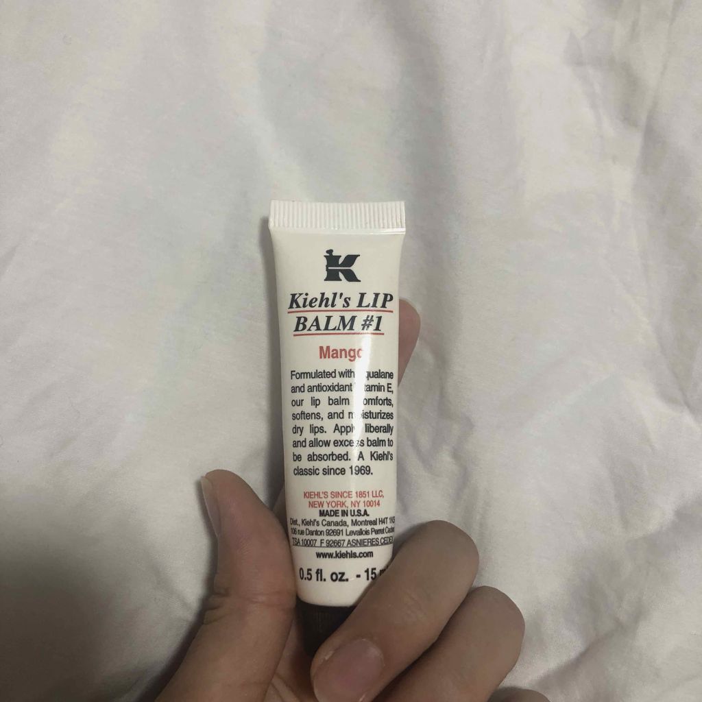 キールズ リップ バーム No.1/Kiehl's/リップバームを使ったクチコミ（1枚目）
