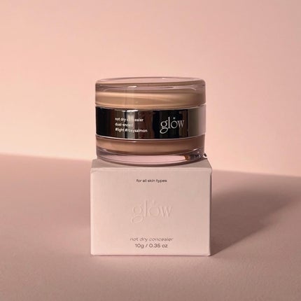 ノットドライコンシーラー/glow/クリームコンシーラーを使ったクチコミ(1枚目)