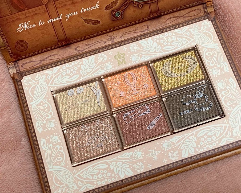 ナイストゥミーチュートランク/MAJOLICA MAJORCA/アイシャドウパレットを使ったクチコミ(2枚目)