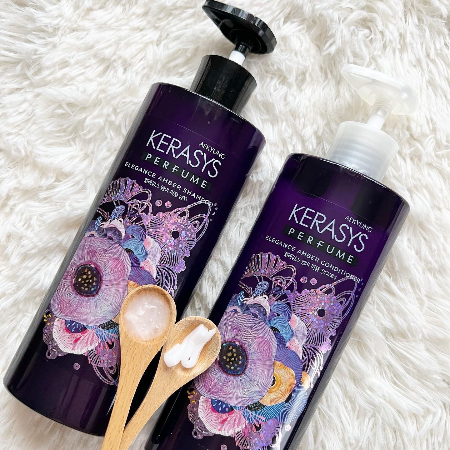 パフューム エレガンスアンバー シャンプー&コンディショナー/KERASYS/シャンプー・コンディショナーを使ったクチコミ（2枚目）