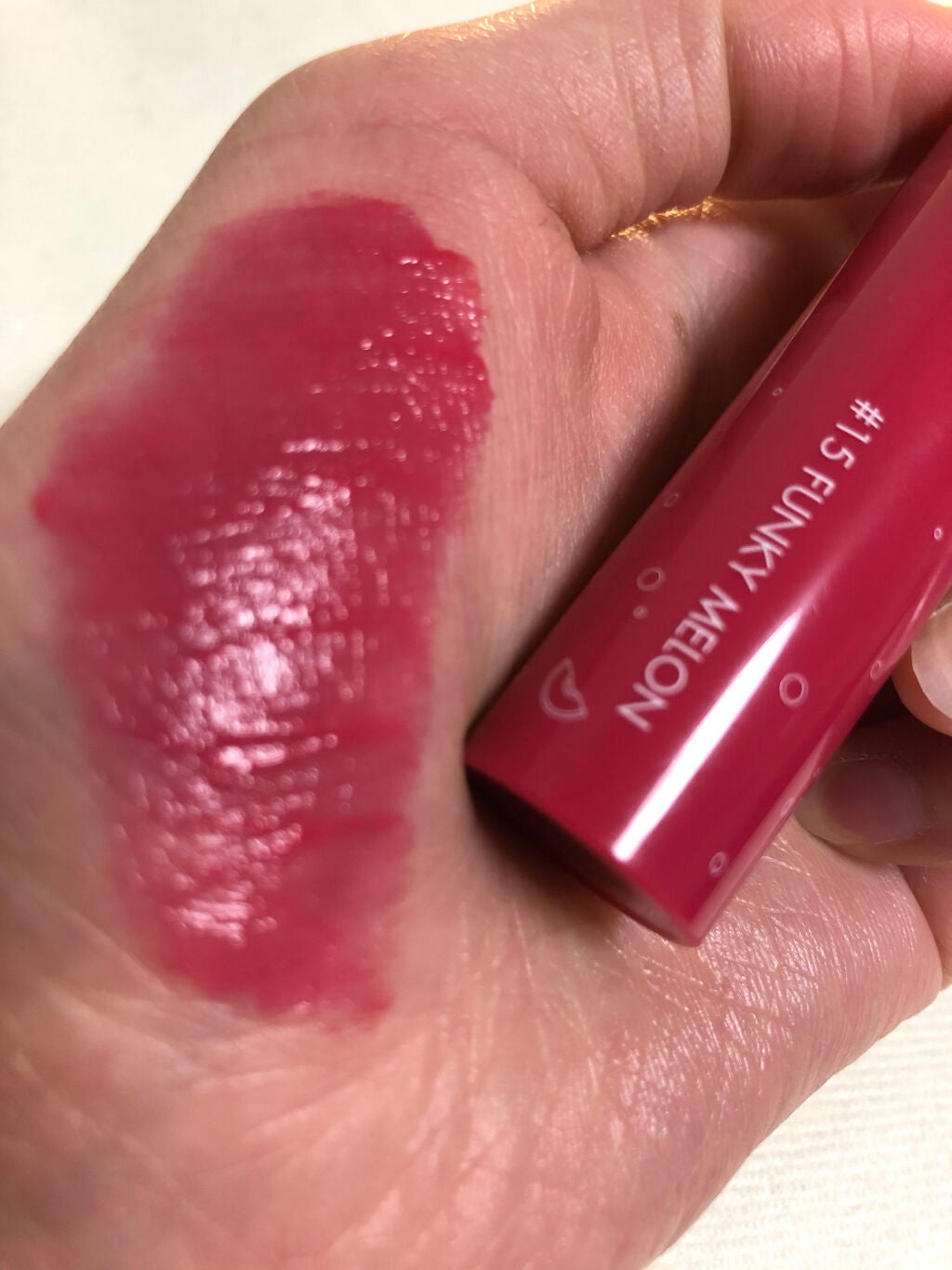 ジューシーラスティングティント/rom&nd/リップティントを使ったクチコミ(6枚目)