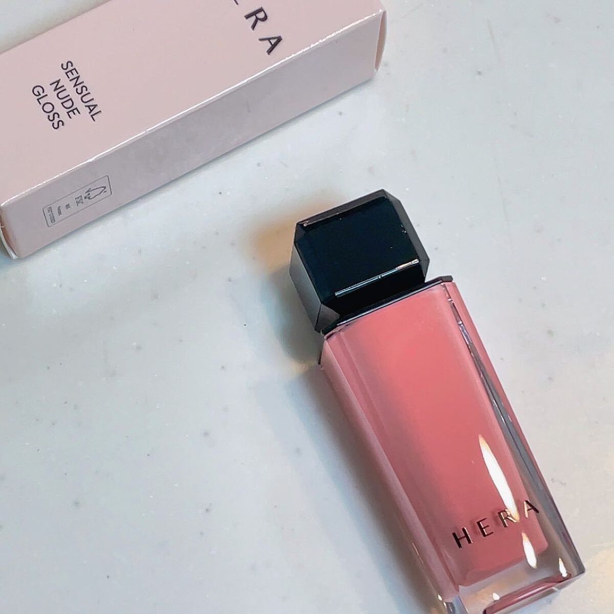 センシュアルスパイシーヌードグロス/HERA/リップグロスを使ったクチコミ(2枚目)