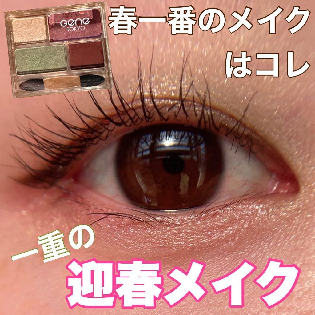 ムードアイシャドウパレット/GENE TOKYO/アイシャドウパレットを使ったクチコミ(1枚目)