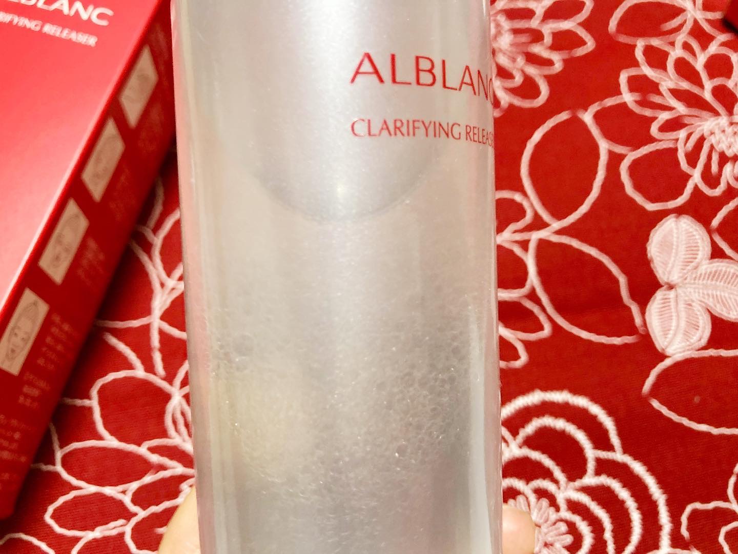 クラリファイイング リリーサー/ALBLANC/クレンジングウォーターを使ったクチコミ（3枚目）