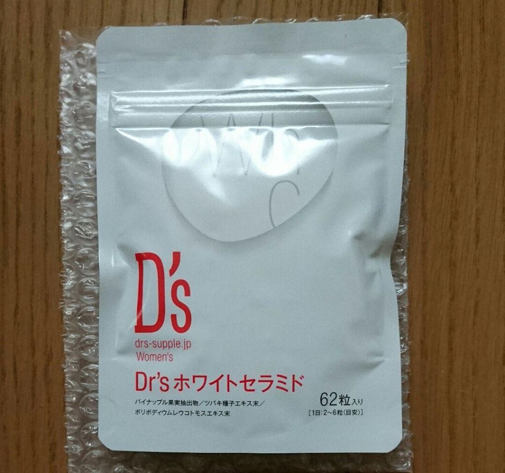 ドクターズサプリ Dr'sホワイトセラミド/ドクターズサプリ/美容サプリメントを使ったクチコミ（1枚目）