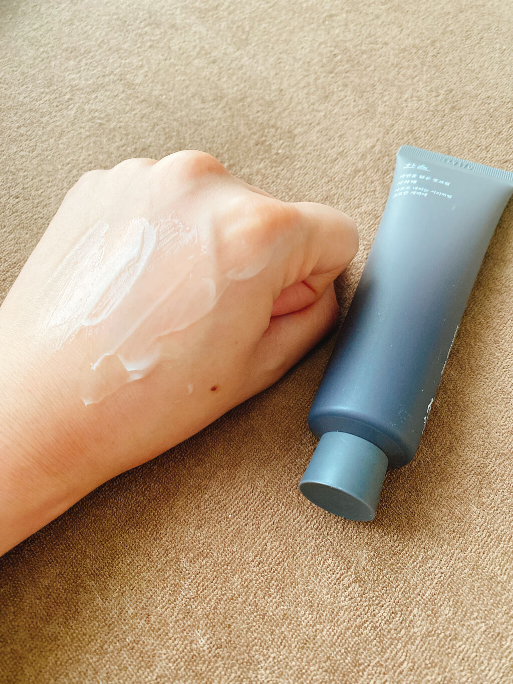 自然に似たフットクリーム/HANYUL(ハンユル)/レッグ・フットケアを使ったクチコミ（3枚目）