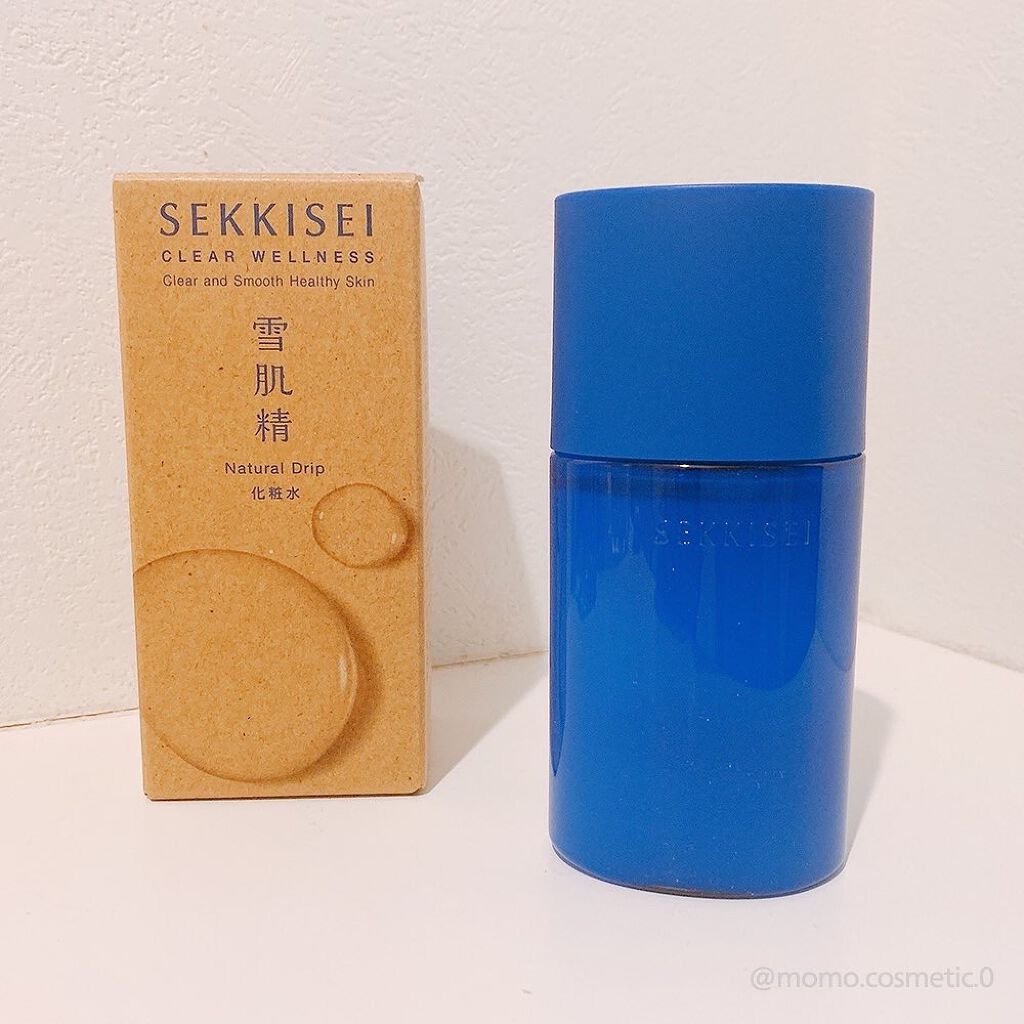 クリアウェルネス ナチュラル ドリップ/雪肌精/化粧水を使ったクチコミ（1枚目）