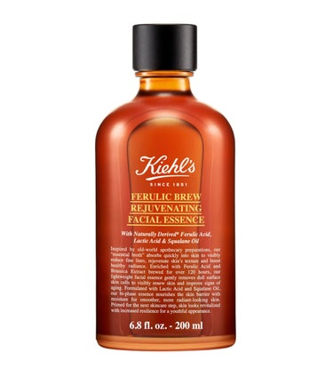 Kiehl'sの
キールズ ブリュー フェイシャル エッセンス FAです。

オイルと二層になっていて
医用する前に振ってから使います。

一本使い切っての感想は
容量が多い（笑）

もちろんいいことで