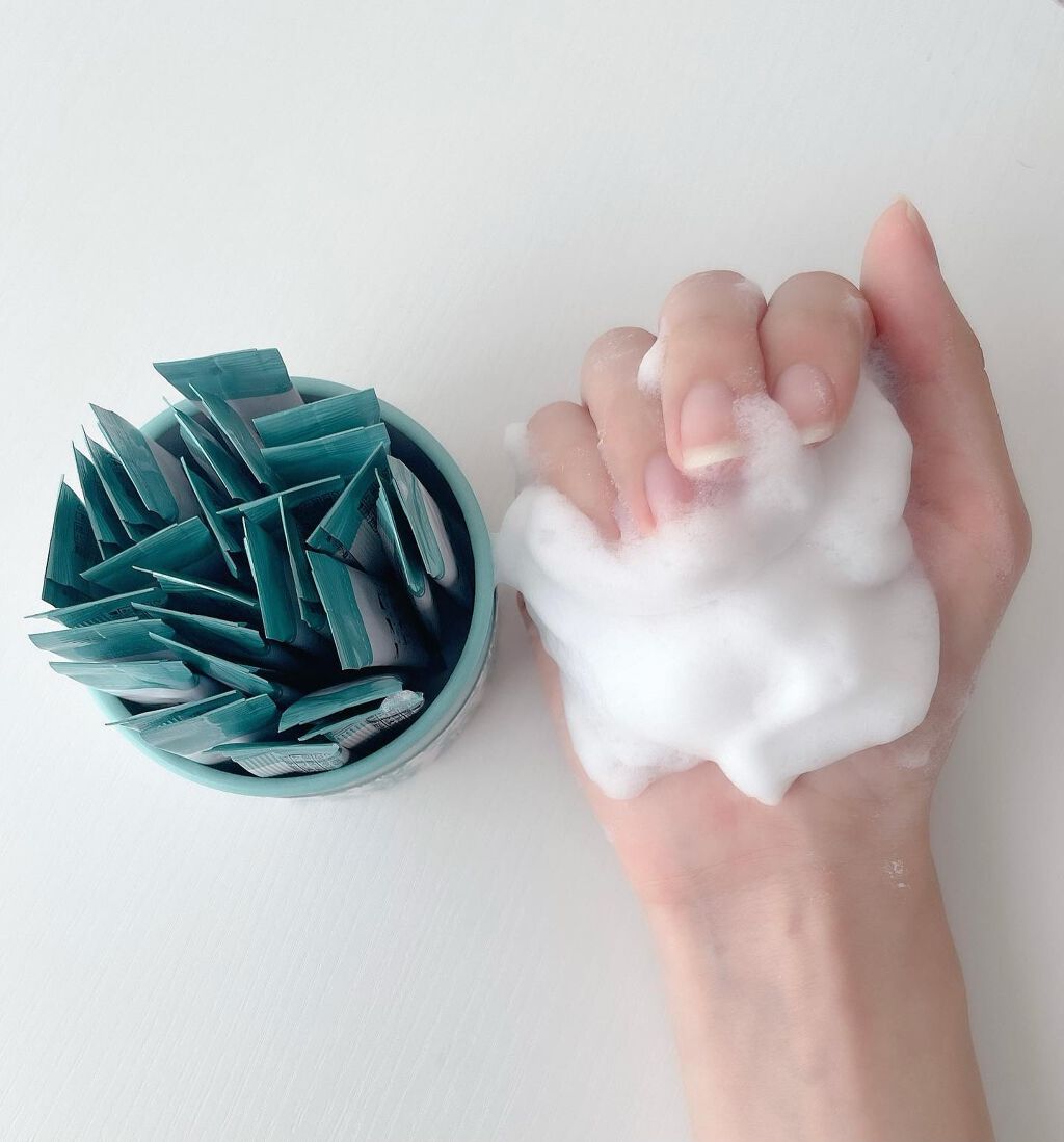 酵素洗顔パウダー ナチュラルハーブ/totonoi/洗顔パウダーを使ったクチコミ(2枚目)