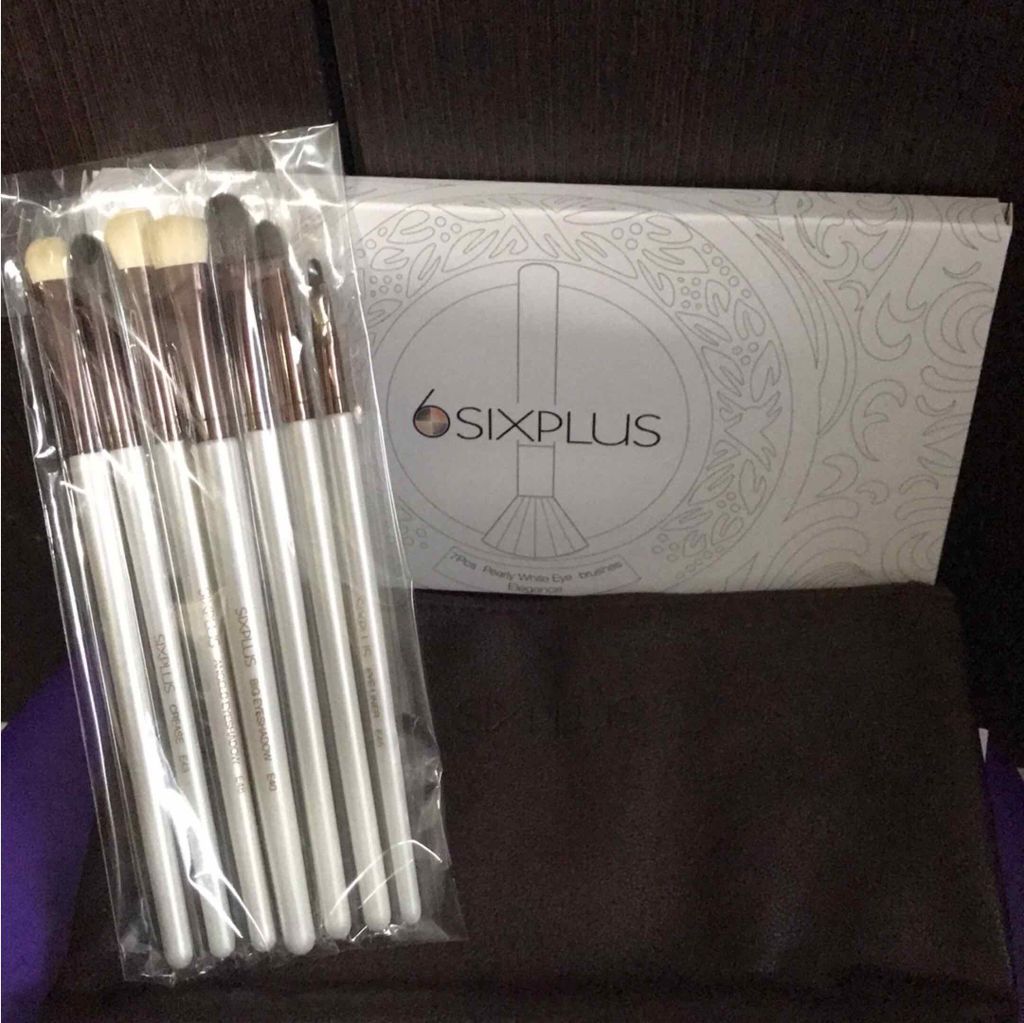 SIXPLUS アイメイクブラシ12本セット 化粧ポーチ付き (ブラック)/SIXPLUS/メイクブラシを使ったクチコミ（1枚目）