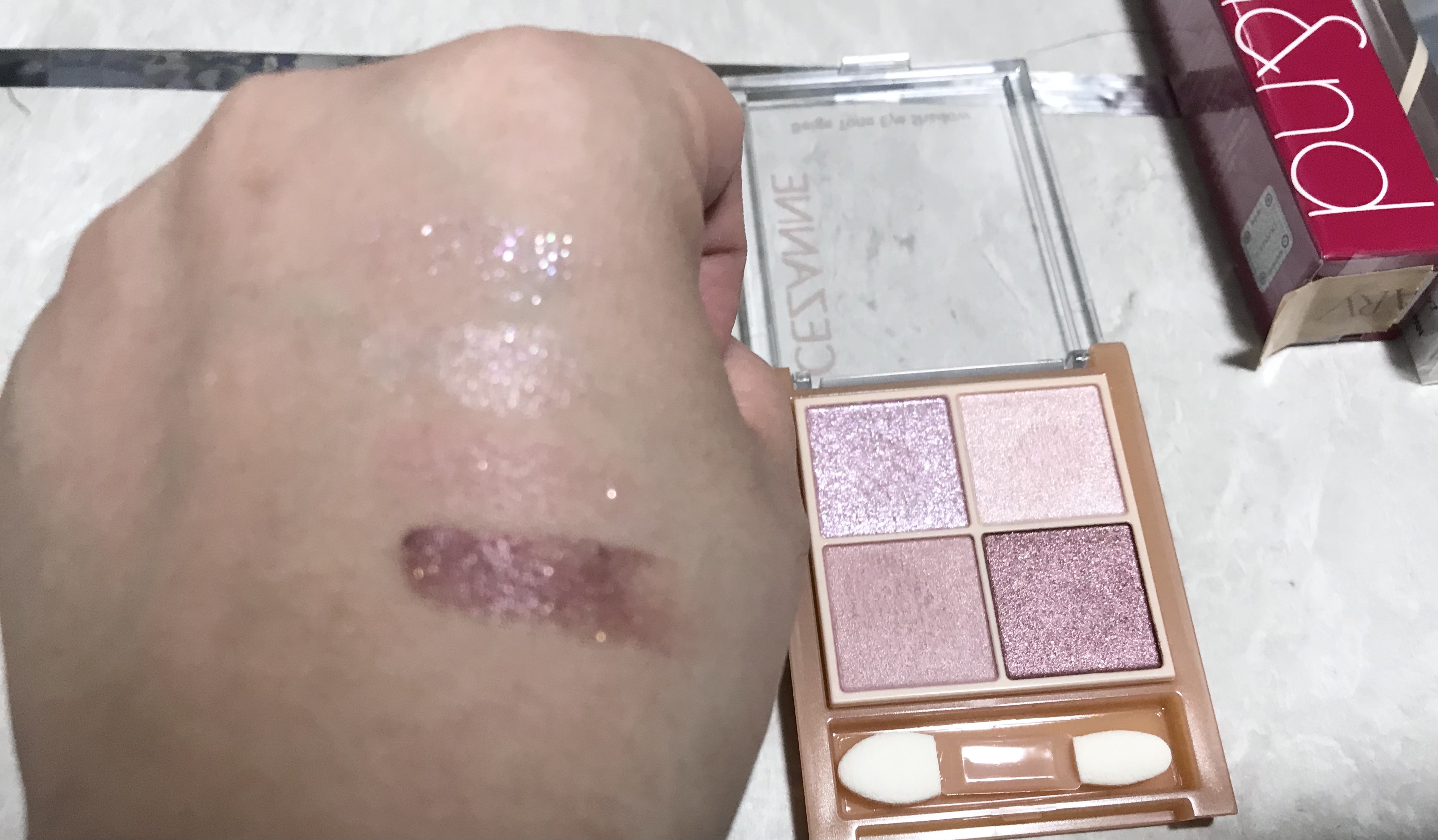 ジューシーラスティングティント/rom&nd/リップティントを使ったクチコミ（2枚目）