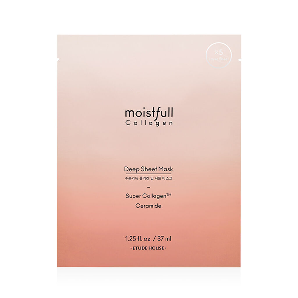 ETUDE モイストフルCL ディープシートマスク