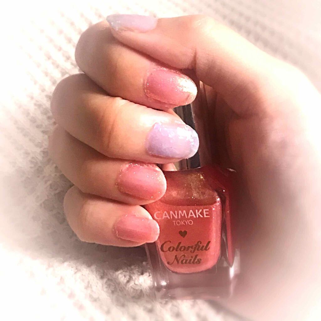 カラフルネイルズ/キャンメイク/マニキュアを使ったクチコミ(2枚目)