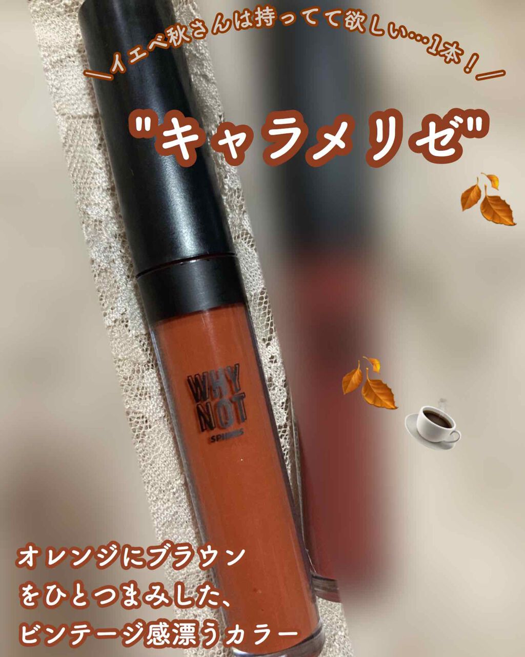 WHY NOT SPINNS リップグロス/DAISO/リップグロスを使ったクチコミ(2枚目)