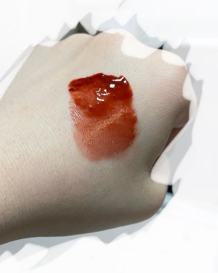 ジューシーラスティングティント/rom&nd/リップティントを使ったクチコミ(2枚目)