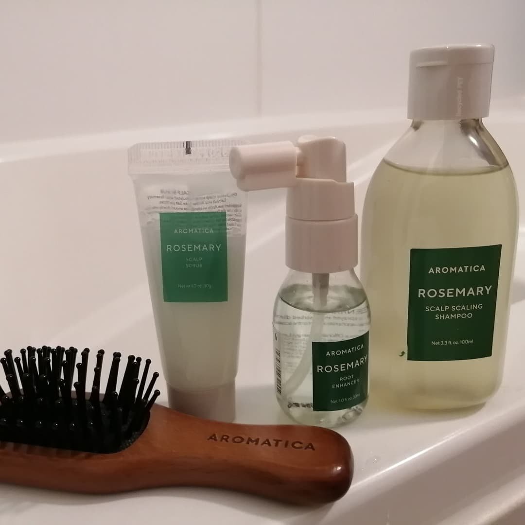 ローズマリー ヘア トライアルセット/AROMATICA/トライアルキットを使ったクチコミ（1枚目）