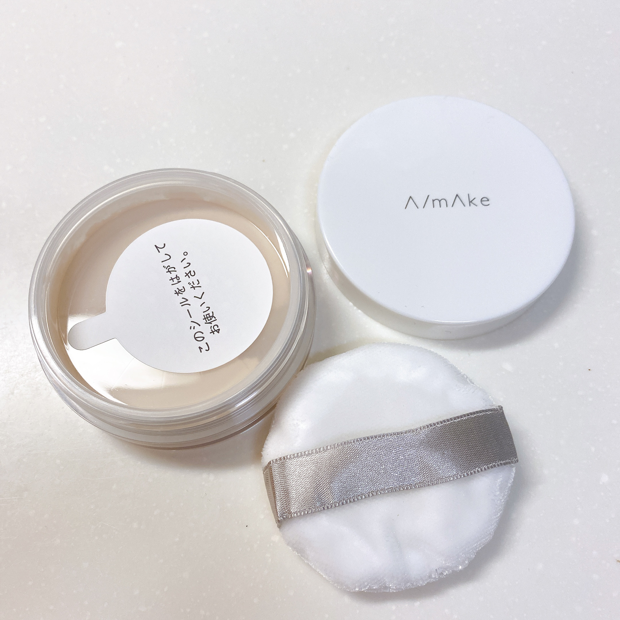 エーメイク スキンコントロールパウダー シアーグロウ/A/mAke/ルースパウダーを使ったクチコミ（2枚目）