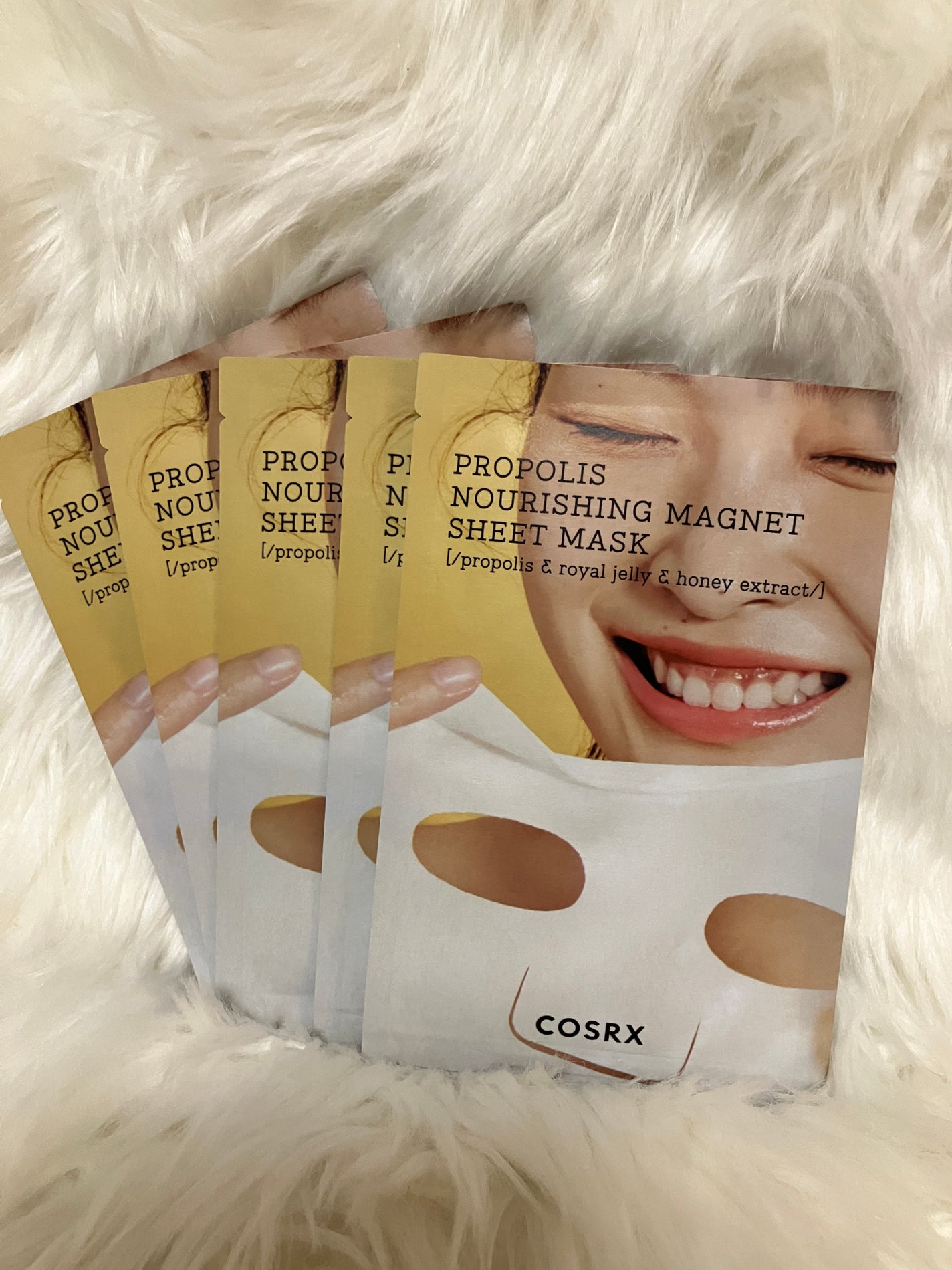 フルフィットプロポリスナリシングマグネットシートマスク /COSRX/シートマスク・パックを使ったクチコミ(1枚目)