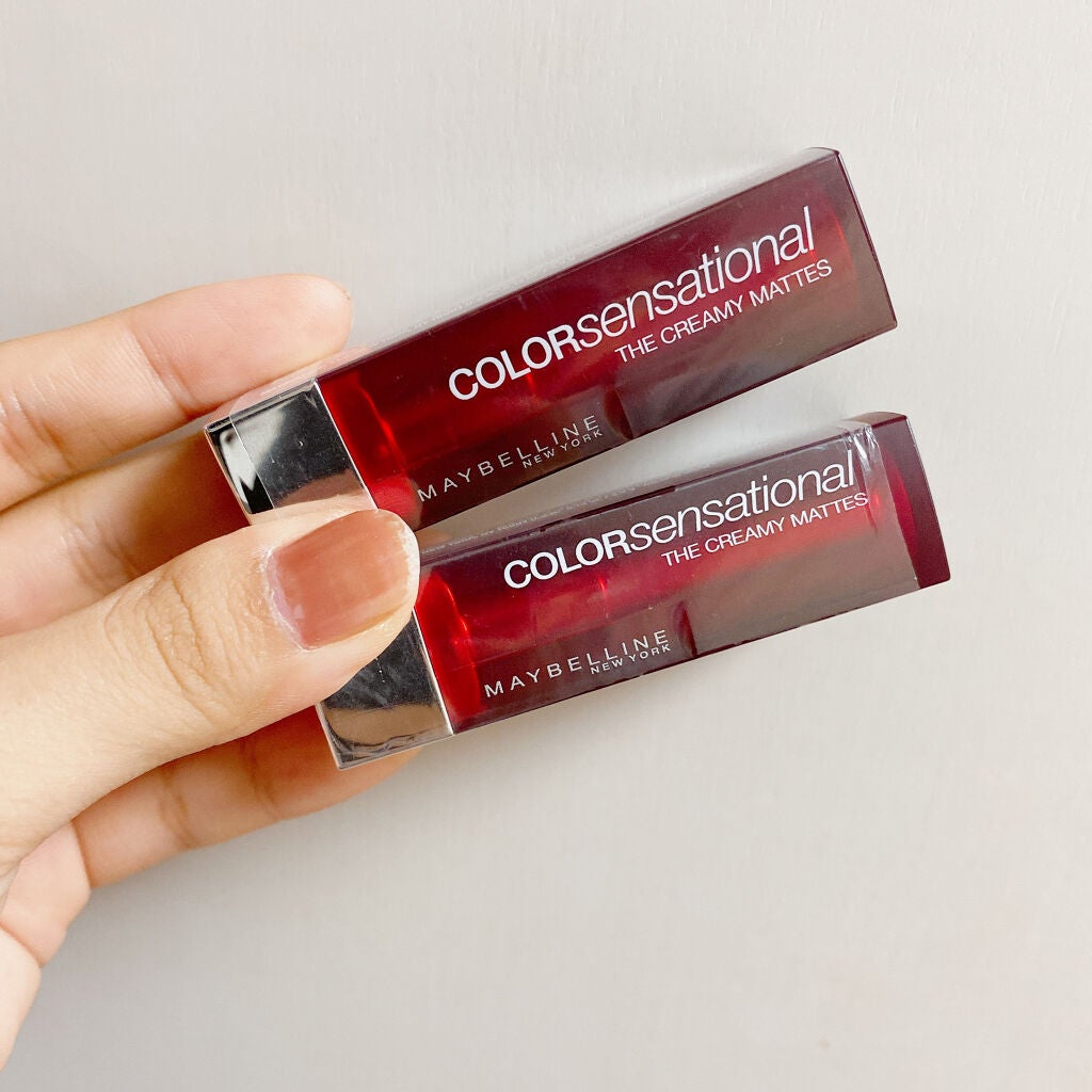 カラーセンセーショナル リップスティック C/MAYBELLINE NEW YORK/口紅を使ったクチコミ(4枚目)