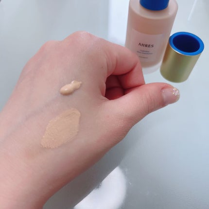 アンディヴァイデッド シアーファンデーション/アーレス/リキッドファンデーションを使ったクチコミ(4枚目)