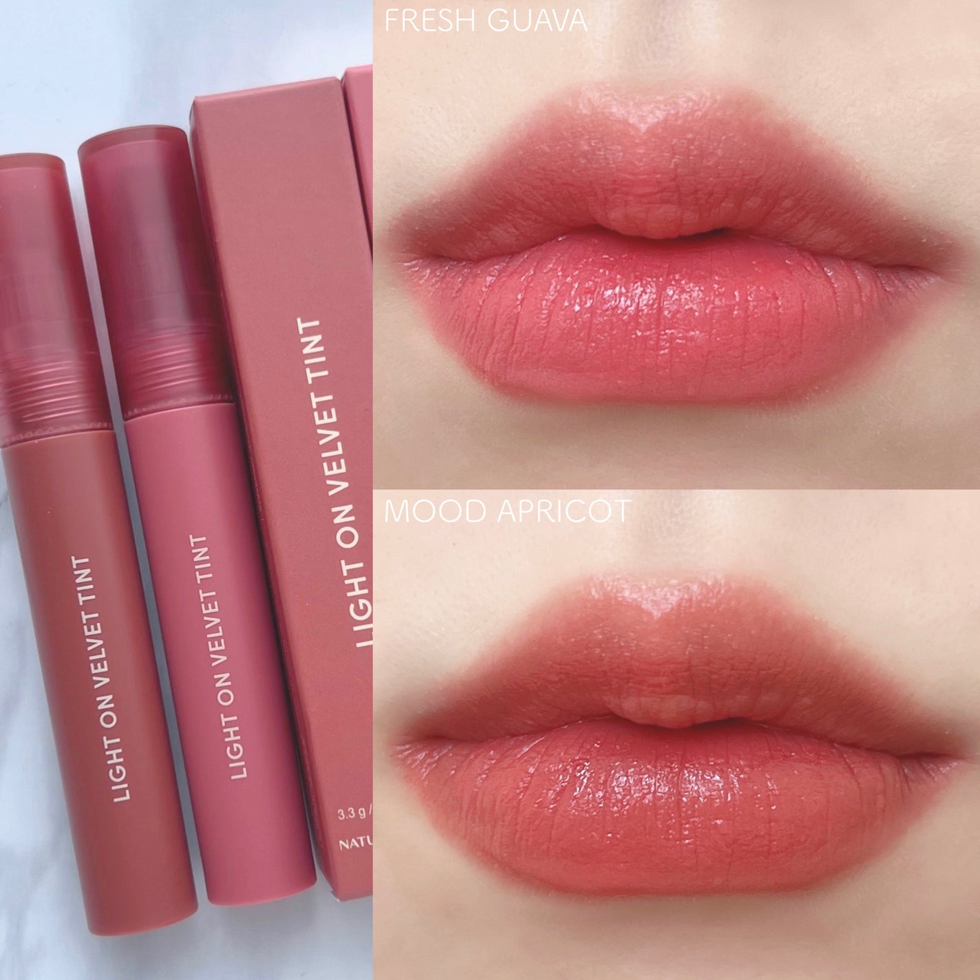 ライトオンベルベットティント/ネイチャーリパブリック/リップティントを使ったクチコミ(2枚目)