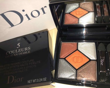 サンク クルール <ディオール アン ディアブル> ニュールック フォール 2018 (限定品)/Dior/パウダーアイシャドウを使ったクチコミ（1枚目）