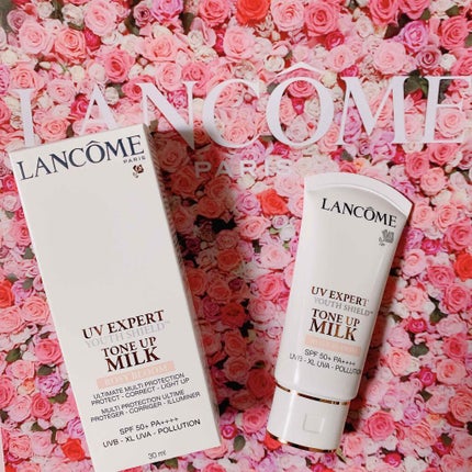 UV エクスペール トーン アップ ローズ/LANCOME/日焼け止め・UVケアを使ったクチコミ(2枚目)