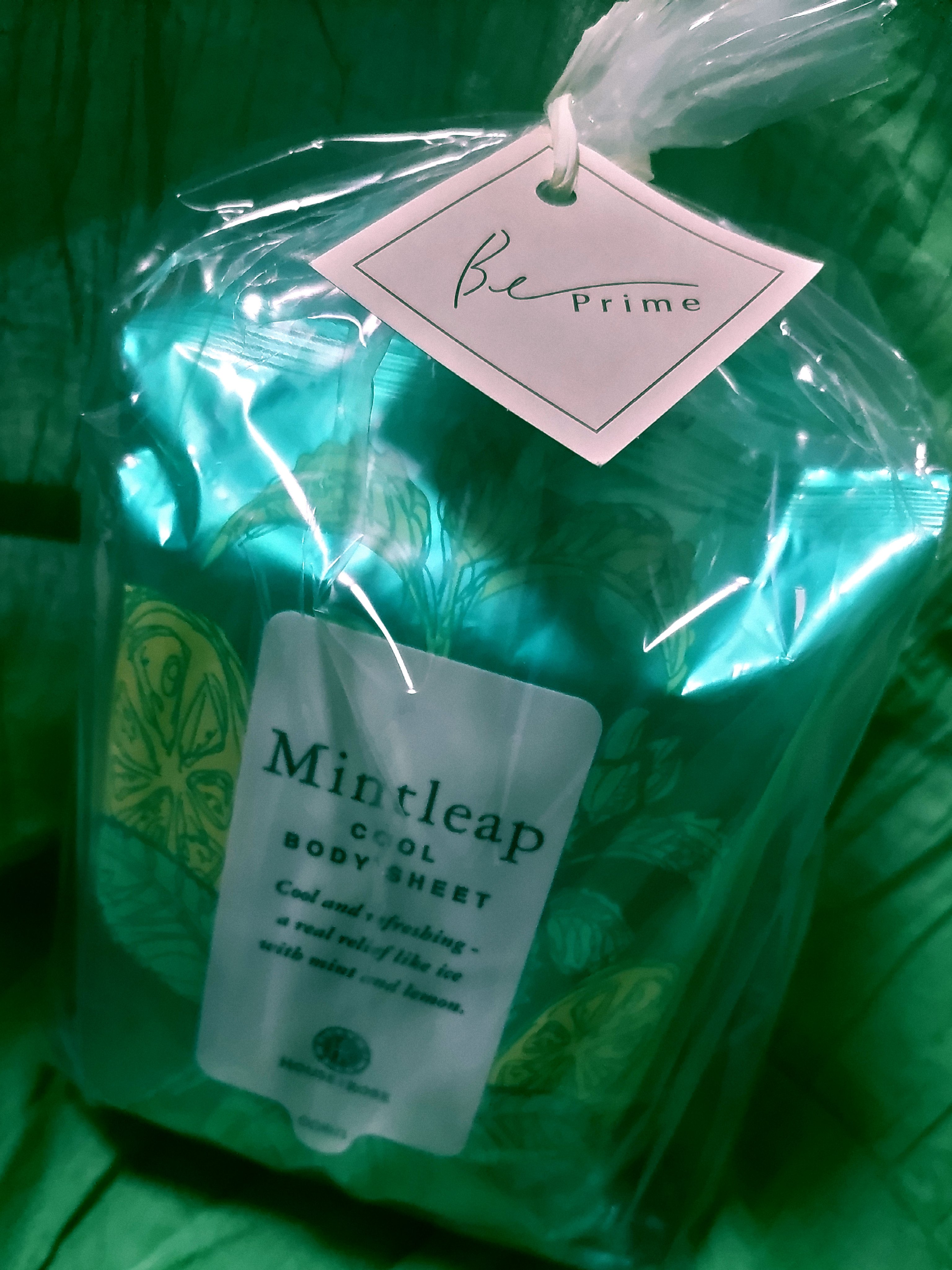 ミントリープ クール ボディシート/ハウス オブ ローゼ/ボディシートを使ったクチコミ（1枚目）