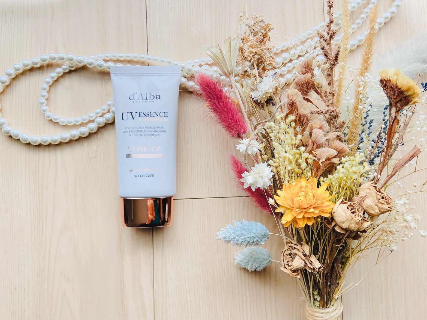 ウォータフルトーンアップサンクリーム/ダルバ/日焼け止めクリームを使ったクチコミ(5枚目)