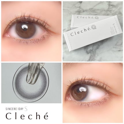 SINCERE 1DAY S Cleché(シンシアワンデー S クレシェ)/Sincere S/ワンデー(1DAY)カラコンを使ったクチコミ(1枚目)